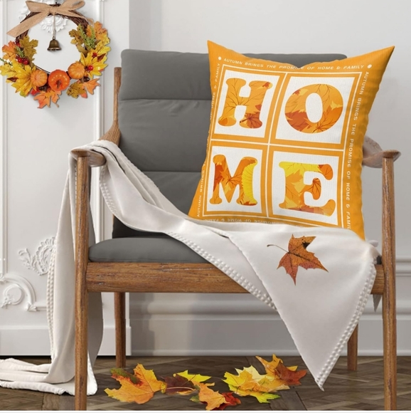 4 PCS FALL PILLOWCASE - Picture 7 of 12